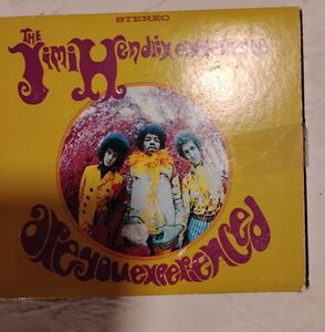 The Jimi Hendrix Experience 'Are You Experienced' Album Cover